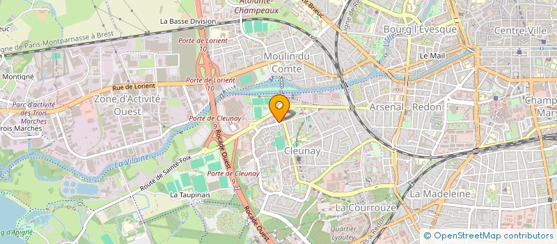 localisation de l'entreprise ESSENCIAL  RENNES