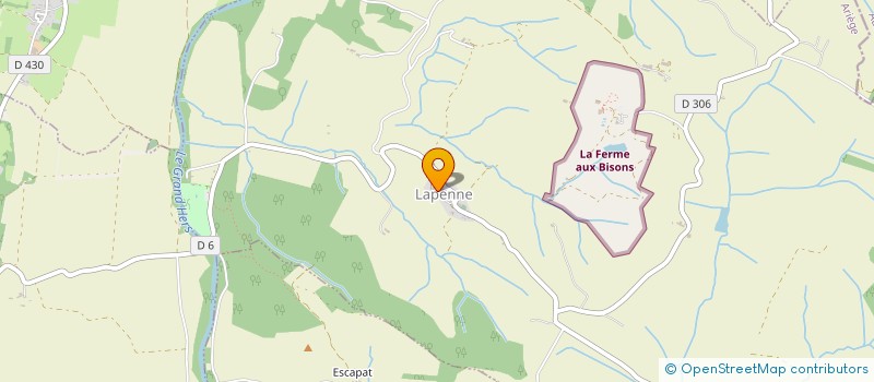 localisation de l'entreprise ESSENCIEL à LAPENNE