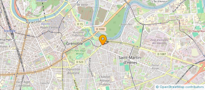 localisation de l'entreprise ESSENCIEL CAFE-JEUX  GRENOBLE