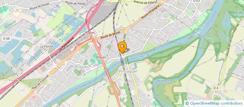 localisation de l'entreprise ESSENCIUM à PORTET-SUR-GARONNE