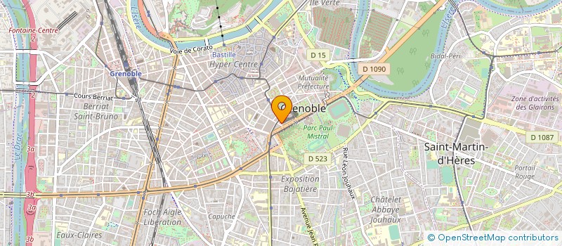 localisation de l'entreprise ESSENJY  GRENOBLE