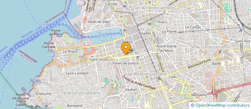localisation de l'entreprise ESSENSORIEL à MARSEILLE