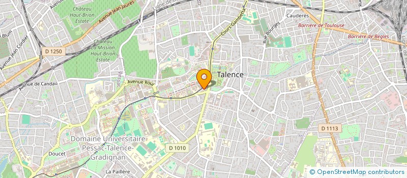 localisation de l'entreprise ESSENSUAL 2  TALENCE