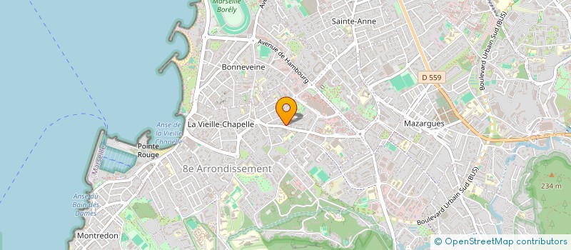 localisation de l'entreprise ESSENTIA  MARSEILLE