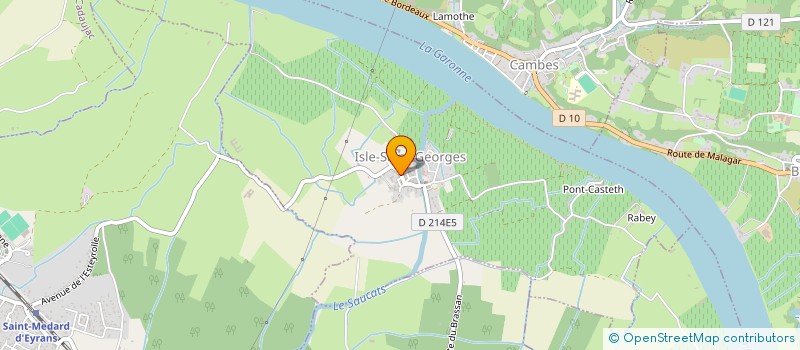 localisation de l'entreprise ESSENTIA GROUPE  ISLE-SAINT-GEORGES