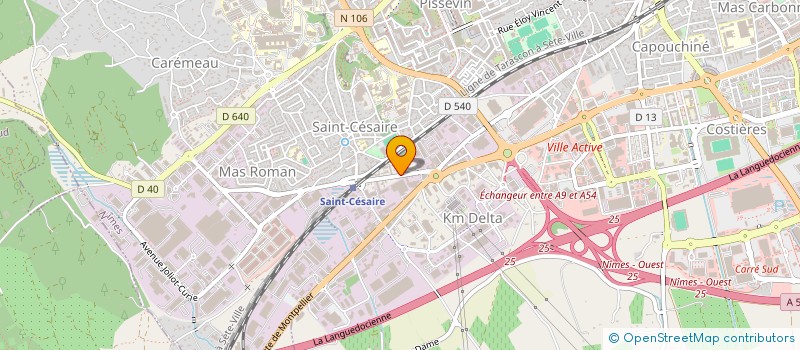 localisation de l'entreprise ESSENTIAL FLAVOR  NIMES