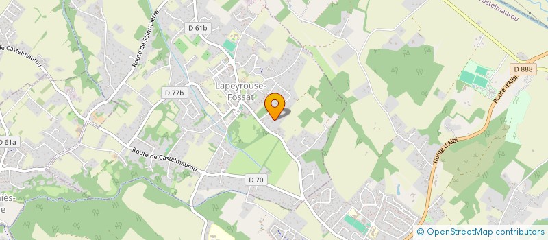 localisation de l'entreprise ESSENTIAL ONLY  LAPEYROUSE-FOSSAT