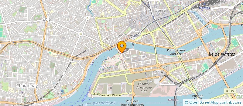 localisation de l'entreprise ESSENTIEL à NANTES