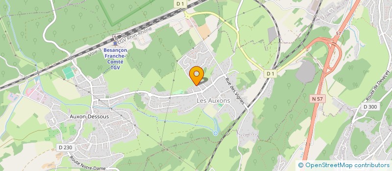 localisation de l'entreprise ESSENTIEL  CORDONNET