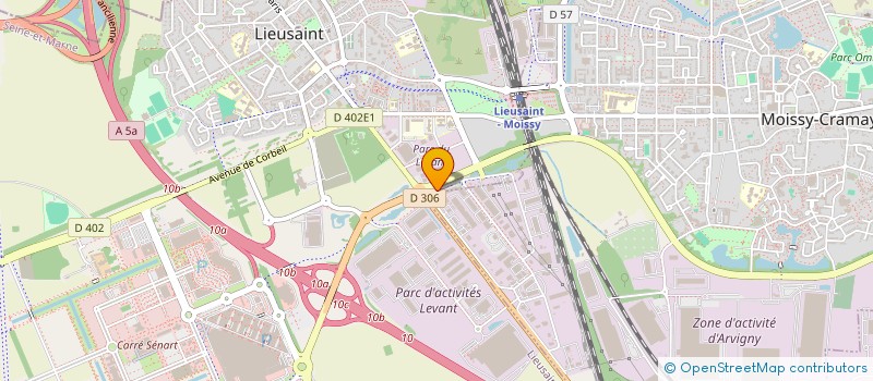localisation de l'entreprise ESSENTIEL SERVICES à MOISSY-CRAMAYEL