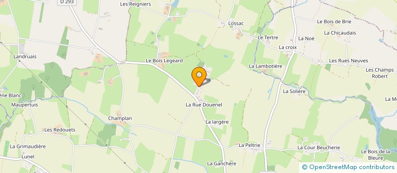 localisation de l'entreprise ESSENTIELLEMENT BOIS à TRESBŒUF