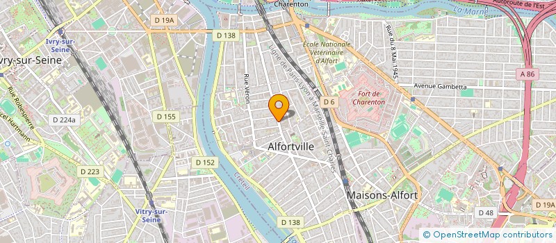 localisation de l'entreprise ESSENTIELS à ALFORTVILLE