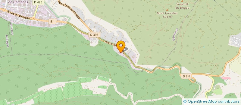 localisation de l'entreprise ESSER  GEMENOS