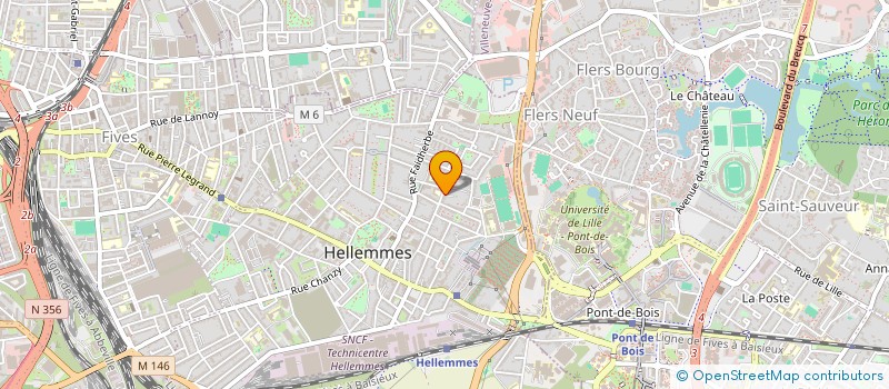 localisation de l'entreprise ESSES IMINVEST à LILLE