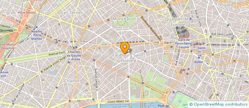 localisation de l'entreprise ESSEX à PARIS