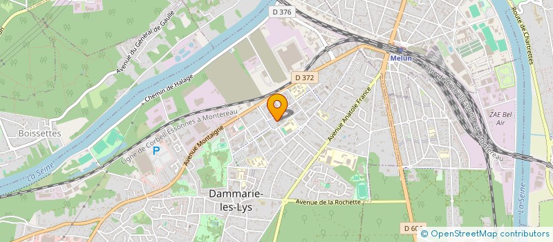 localisation de l'entreprise ESSEY LOGICIELS à DAMMARIE-LES-LYS