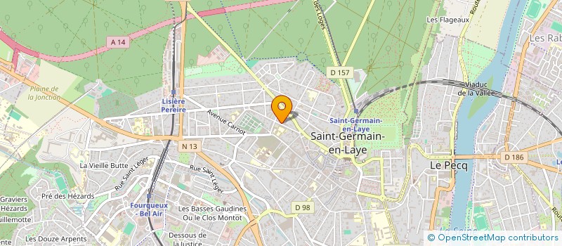 localisation de l'entreprise ESSG GROUP  SAINT-GERMAIN-EN-LAYE