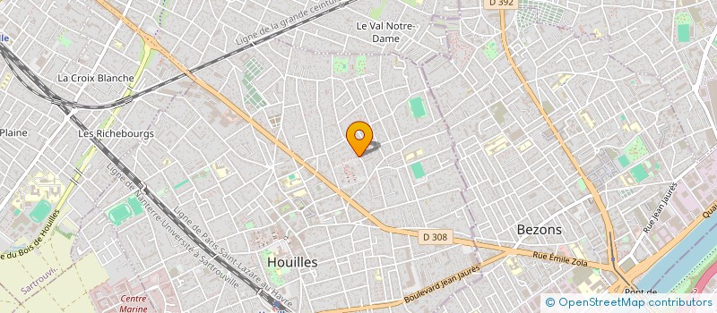 localisation de l'entreprise ESSIASSI DATA  HOUILLES