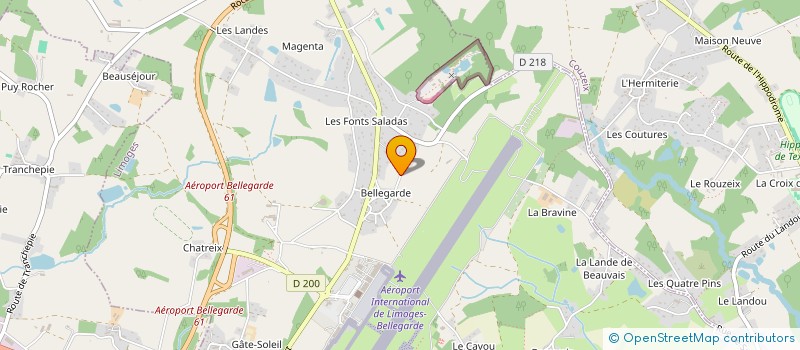 localisation de l'entreprise ESSILA à LIMOGES