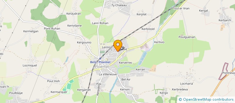 localisation de l'entreprise ESSILA  PLOEMEL