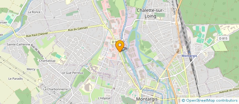 localisation de l'entreprise ESSILIT  CHALETTE-SUR-LOING