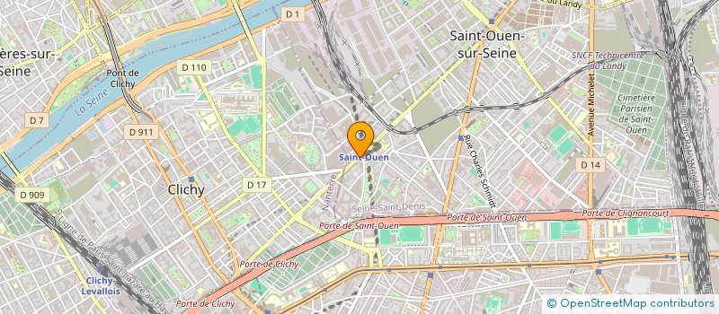 localisation de l'entreprise ESSITY HOLDING FRANCE à SAINT-OUEN-SUR-SEINE