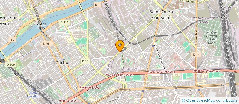 localisation de l'entreprise ESSITY OPERATIONS FRANCE à SAINT-OUEN-SUR-SEINE