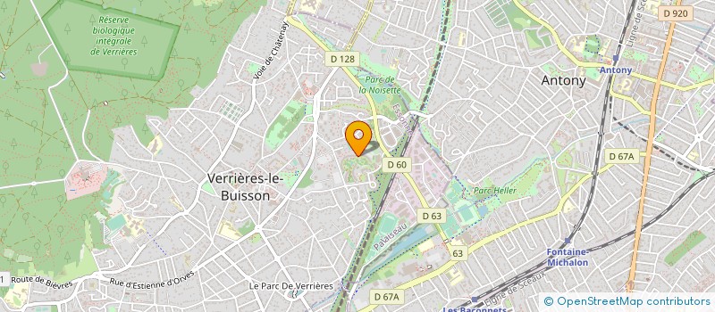 localisation de l'entreprise ESSKA CONSULTANTS à VERRIERES-LE-BUISSON
