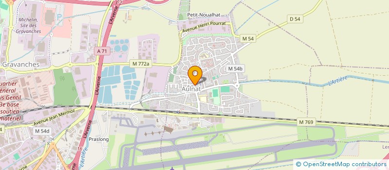 localisation de l'entreprise ESSLINGER C&C  AULNAT