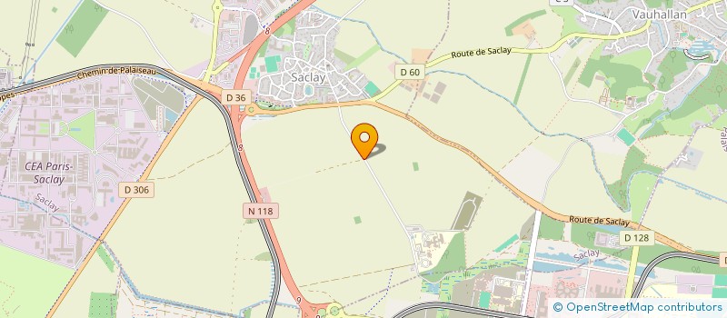 localisation de l'entreprise ESSNO  SACLAY