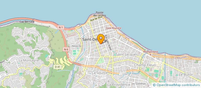 localisation de l'entreprise ESSO CHATEL à SAINT-DENIS