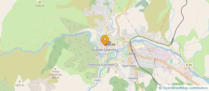 localisation de l'entreprise ESSO CORTE  CORTE