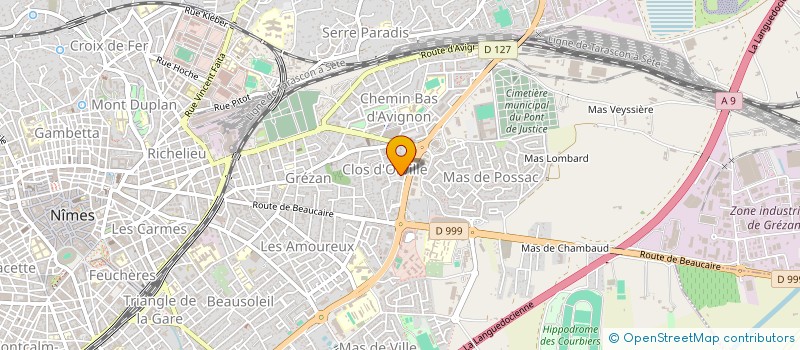 localisation de l'entreprise ESSO-MULTI-SERVICES  NIMES