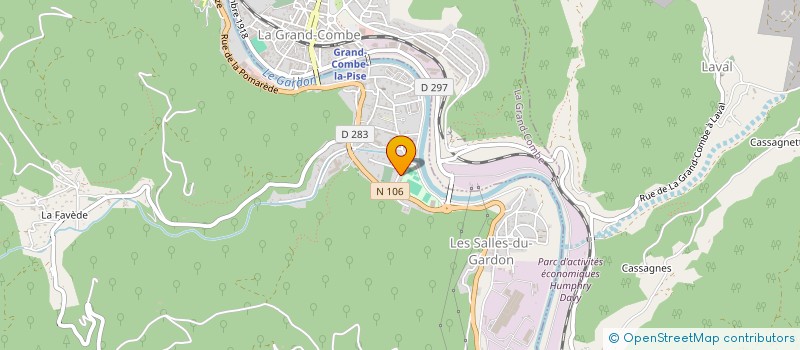 localisation de l'entreprise ESSO SERVICE SARL à LES SALLES-DU-GARDON