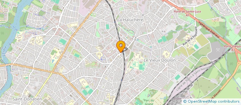 localisation de l'entreprise ESSOMA à NANTES
