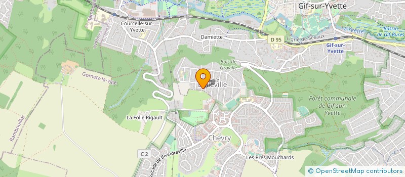 localisation de l'entreprise ESSONNE BATI SERVICES E B S  GIF-SUR-YVETTE