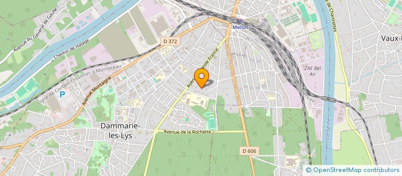 localisation de l'entreprise ESSONNE COURTAGE TRAVAUX à DAMMARIE-LES-LYS