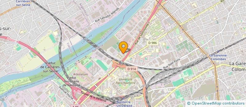 localisation de l'entreprise ESSONNE DIFFUSION  NANTERRE