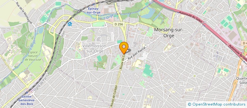 localisation de l'entreprise ESSONNE ECHAPPEMENT à VILLEMOISSON-SUR-ORGE
