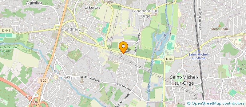 localisation de l'entreprise ESSONNE ENERGIE à LONGPONT-SUR-ORGE