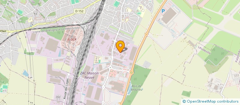localisation de l'entreprise ESSONNE ESCALIERS à BRETIGNY-SUR-ORGE