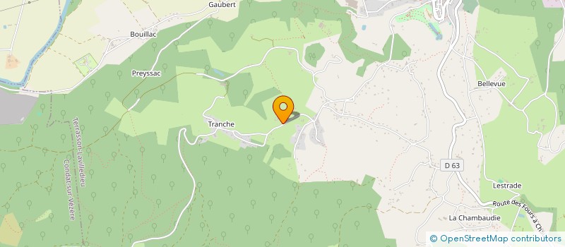 localisation de l'entreprise ESSONNE PAYSAGE  TERRASSON-LAVILLEDIEU