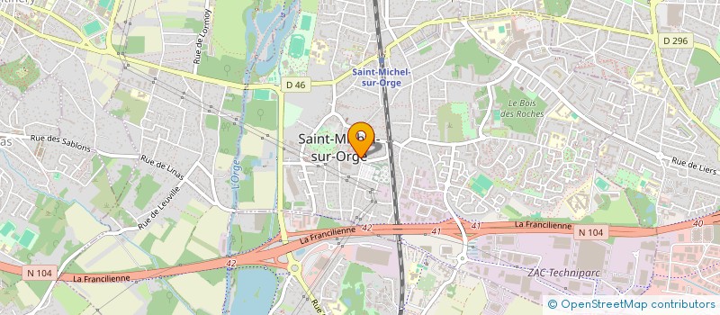 localisation de l'entreprise ESSONNE - POLE - SERVICE à SAINT-MICHEL-SUR-ORGE