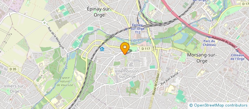 localisation de l'entreprise ESSONNE RESTAURATION à EPINAY-SUR-ORGE
