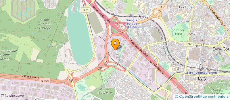 localisation de l'entreprise ESSONNES R.E. à DRANCY