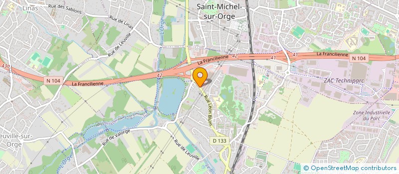 localisation de l'entreprise ESSONNES VIANDES DISTRIBUTIONS à BRETIGNY SUR ORGE