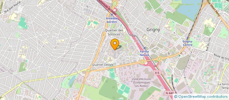 localisation de l'entreprise ESSONNETER à GRIGNY