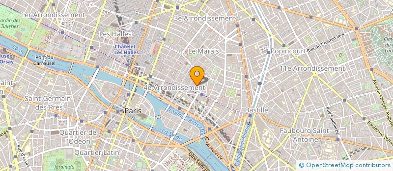localisation de l'entreprise ESSOR à PARIS