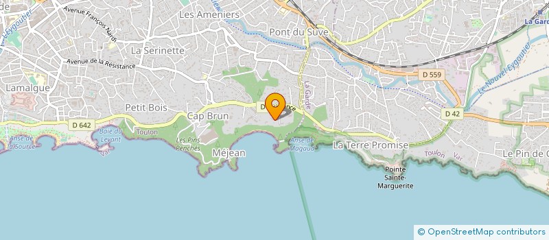 localisation de l'entreprise ESSOR à TOULON