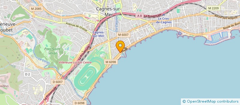 localisation de l'entreprise ESSOR 3B à CAGNES-SUR-MER
